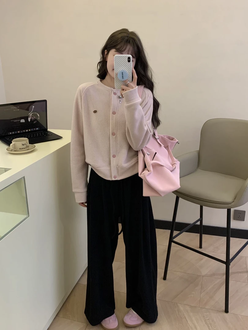 057韩版时尚外套开衫