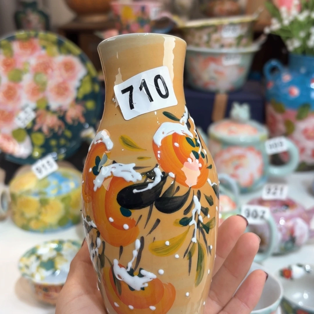 景德镇手绘高温釉下彩陶瓷茶具