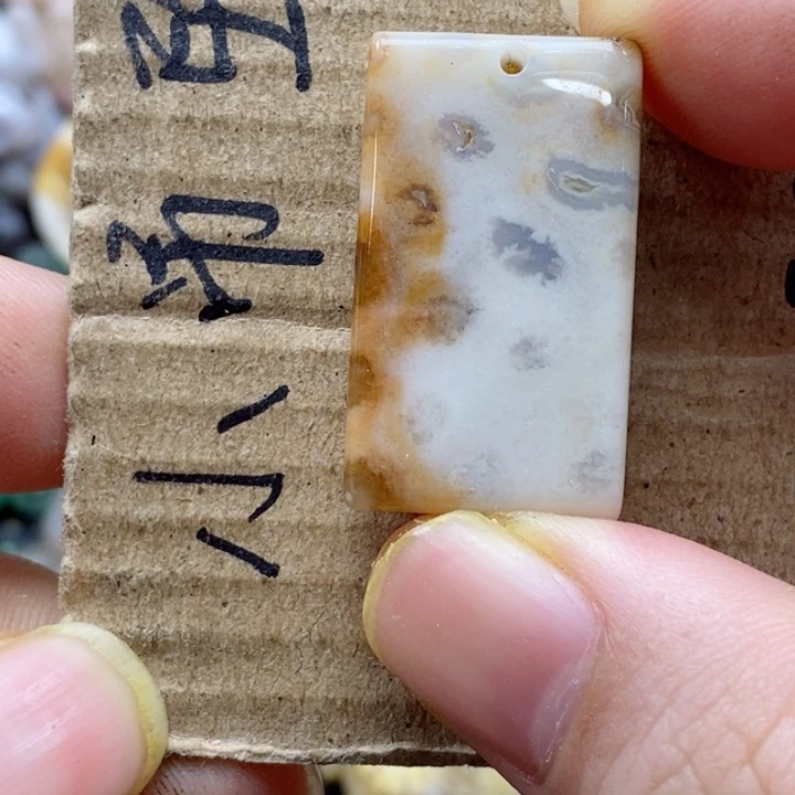 硅化珊瑚（珊瑚玉）颈饰未镶嵌