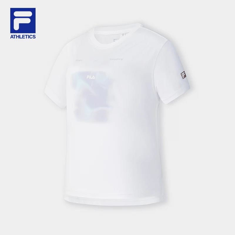 Fila/斐乐夏季新款欧若风女户外百搭运动休闲短袖T恤A11W521117F