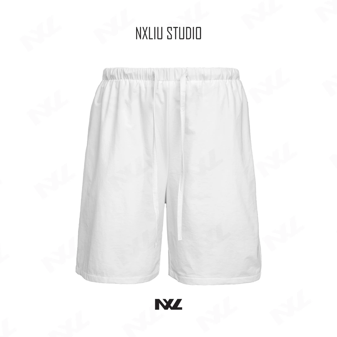 NX 【速干短裤】夏季休闲抗皱百搭抽绳休闲运动舒适裤子