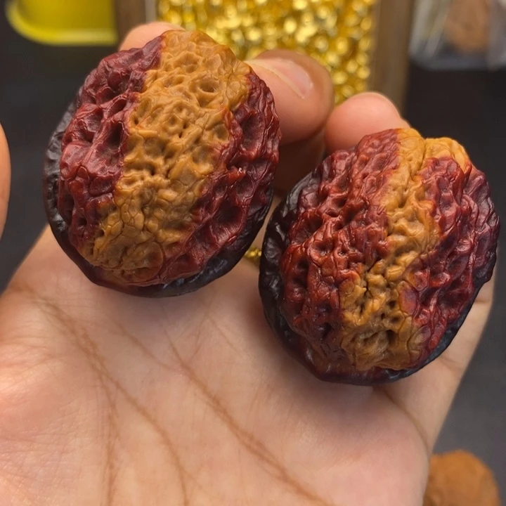 文玩核桃把件45尺巨无霸