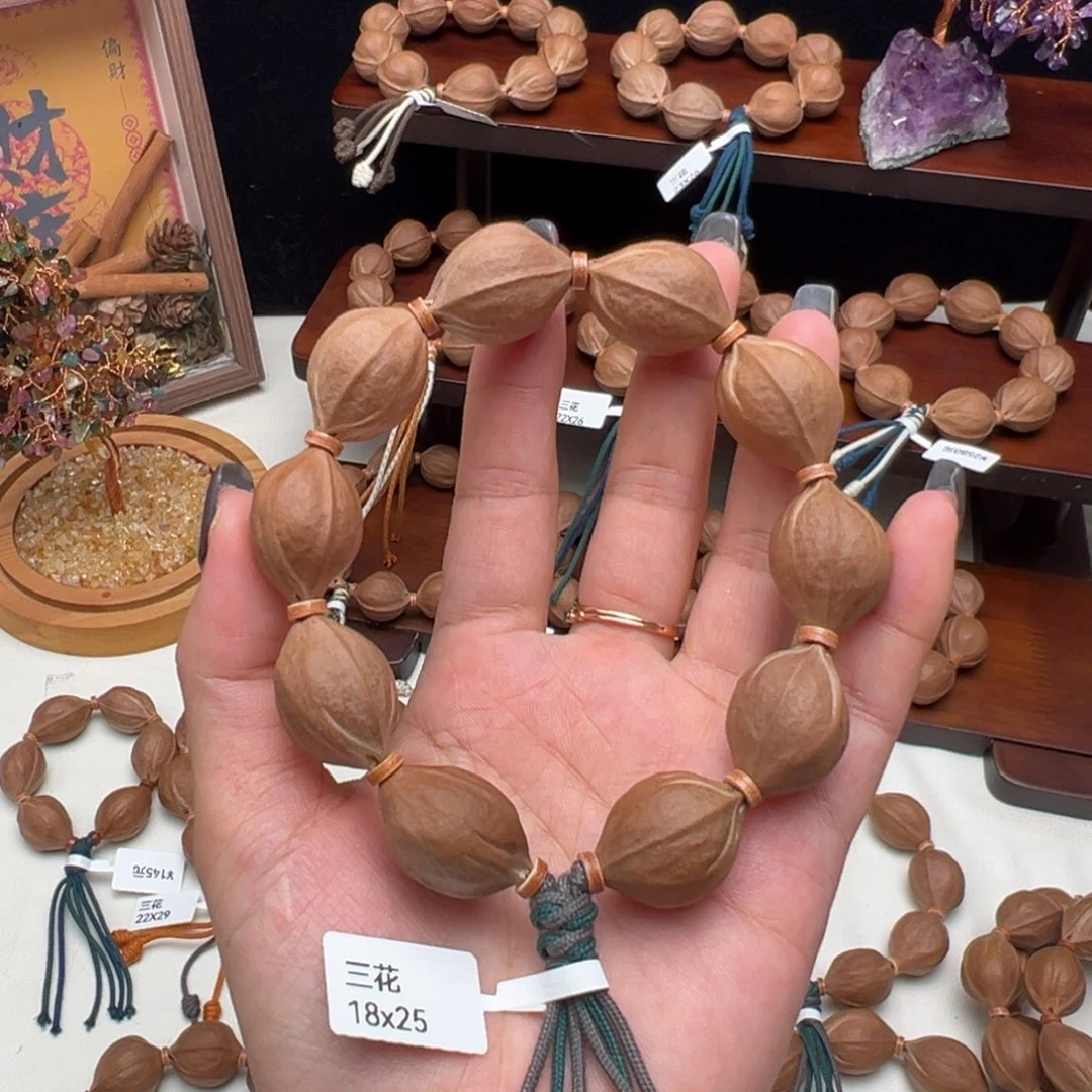 风****手串/手链橄榄核梅林铁核手串/18X25