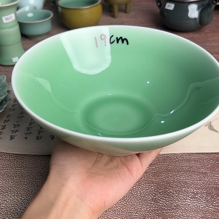 龙泉云间青瓷小米茶器