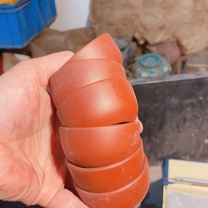 紫砂茶杯宜兴紫砂手工制作