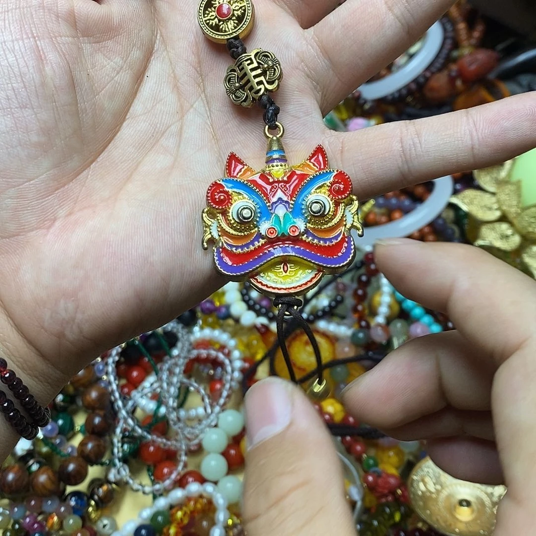 滴血莲花菩提吊坠