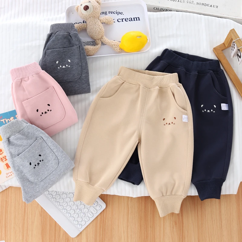 宝宝裤子春秋季外穿男女小童卫裤儿童运动裤婴儿幼儿秋装休闲长裤
