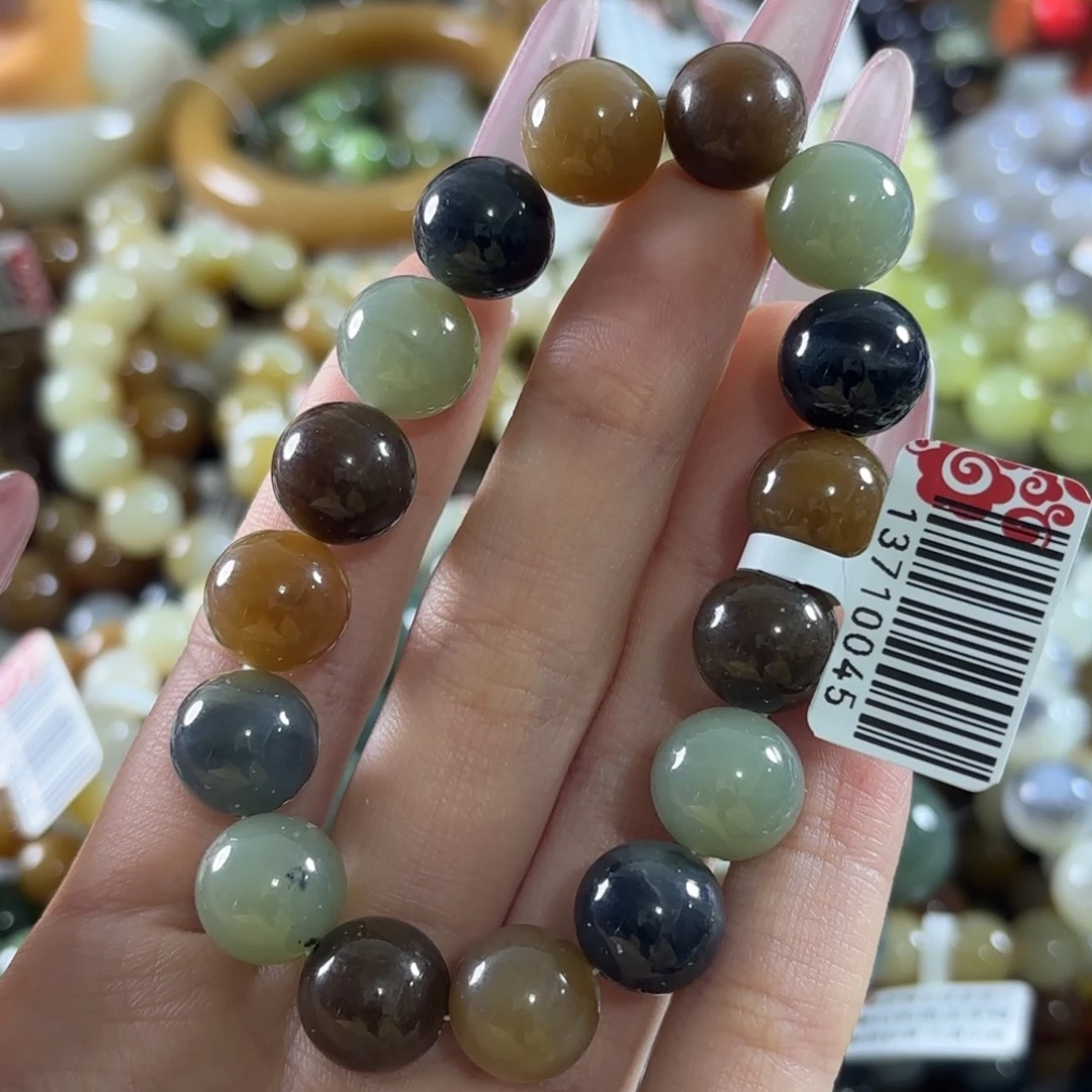 和田玉未镶嵌手链409