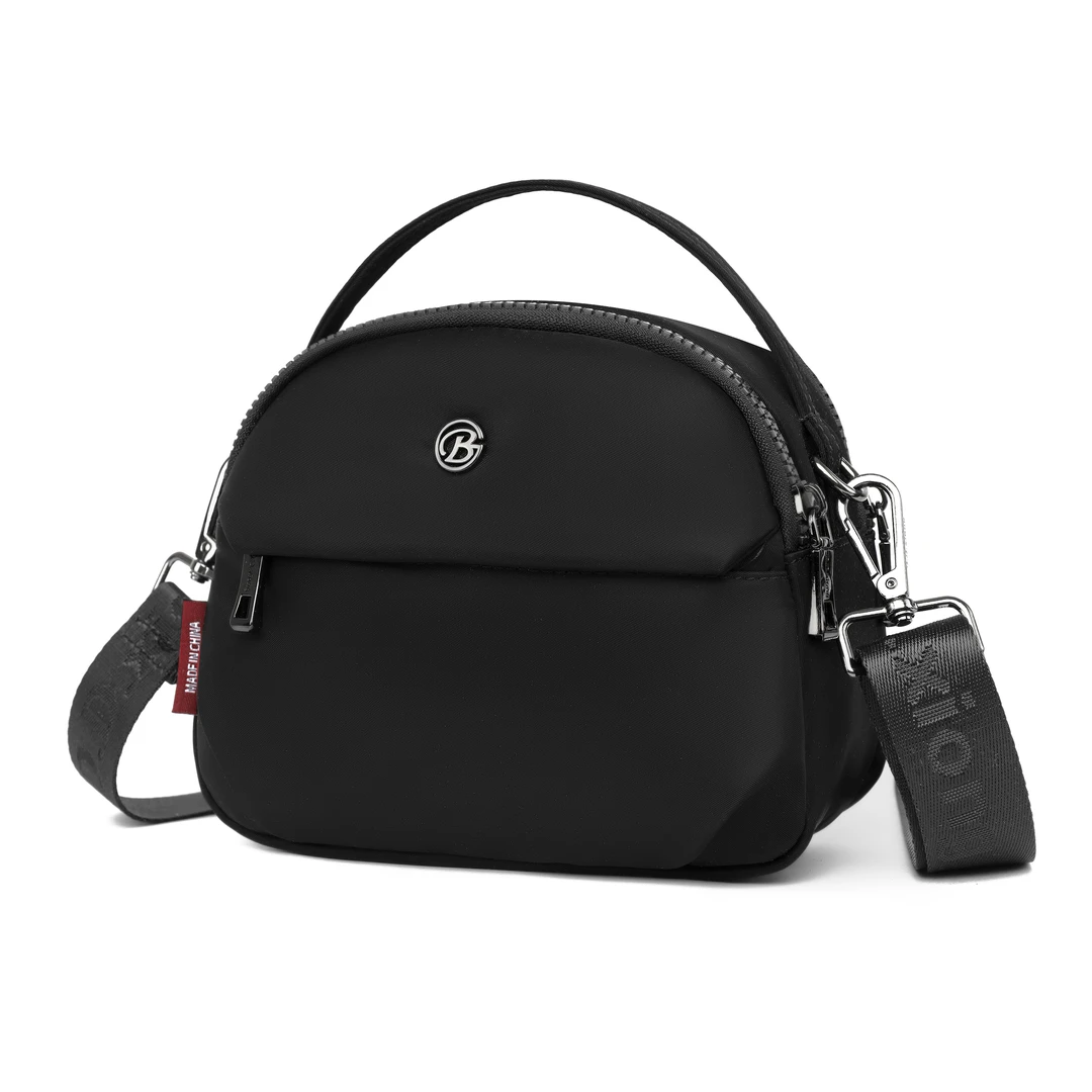 圆形水洗多层斜挎包时尚防水小包小包包情侣时尚百搭便携ins