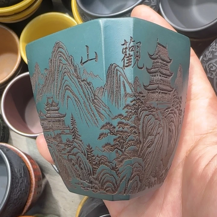 茶杯紫砂全手工制作工艺