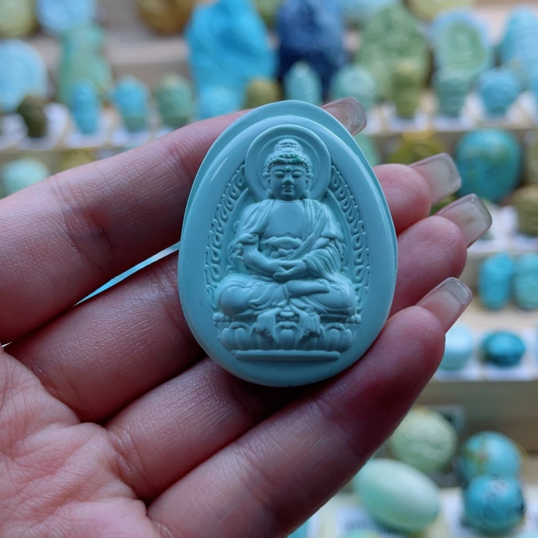 绿松石未镶嵌珠宝奇石