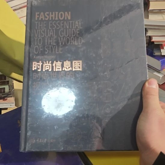 时尚信息图，时尚世界的视觉指南。