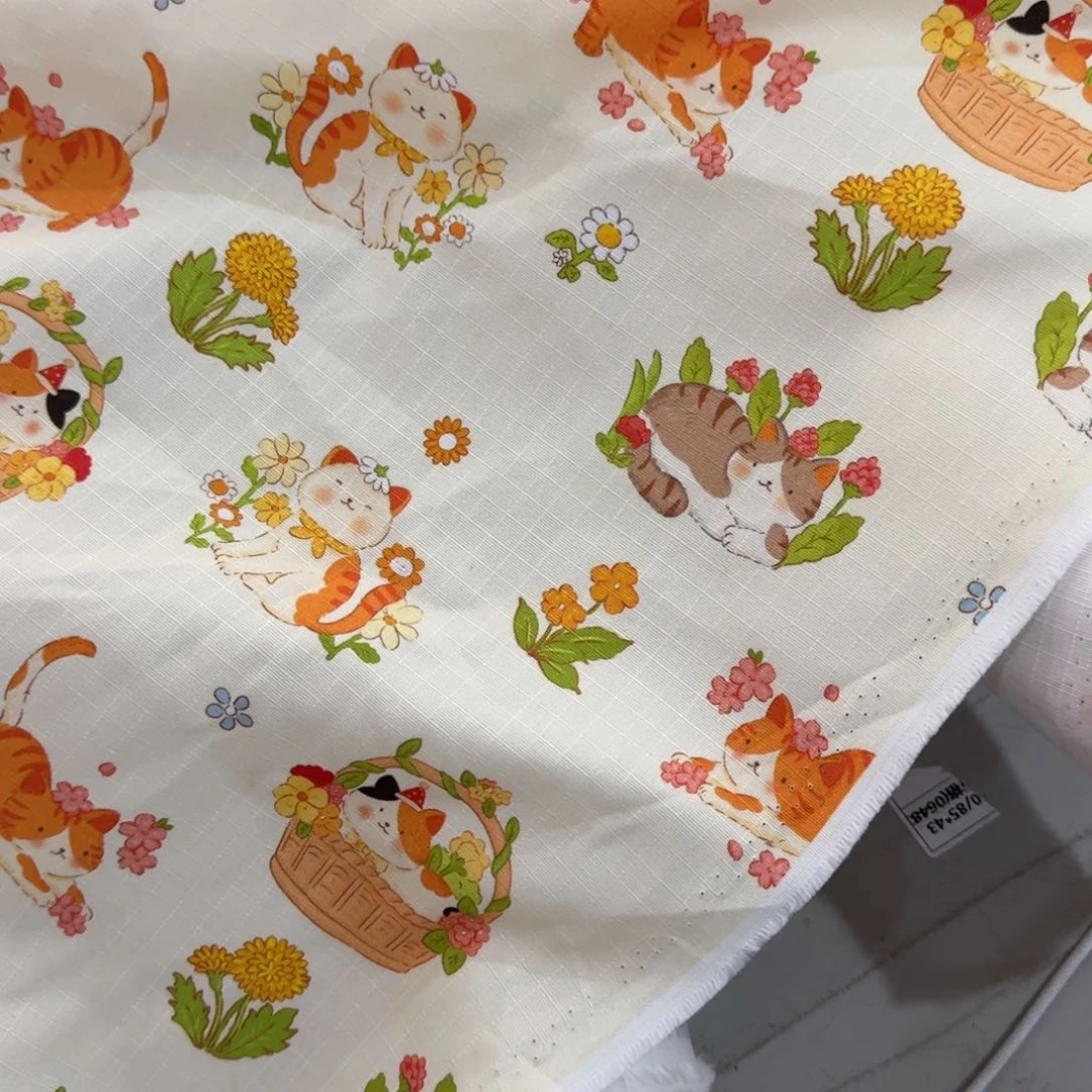 棉纯棉提花格子细帆布1米价X1.5米宽B