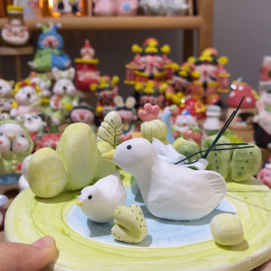 【闪购商品】摆件許***ฅ景德镇陶瓷手作