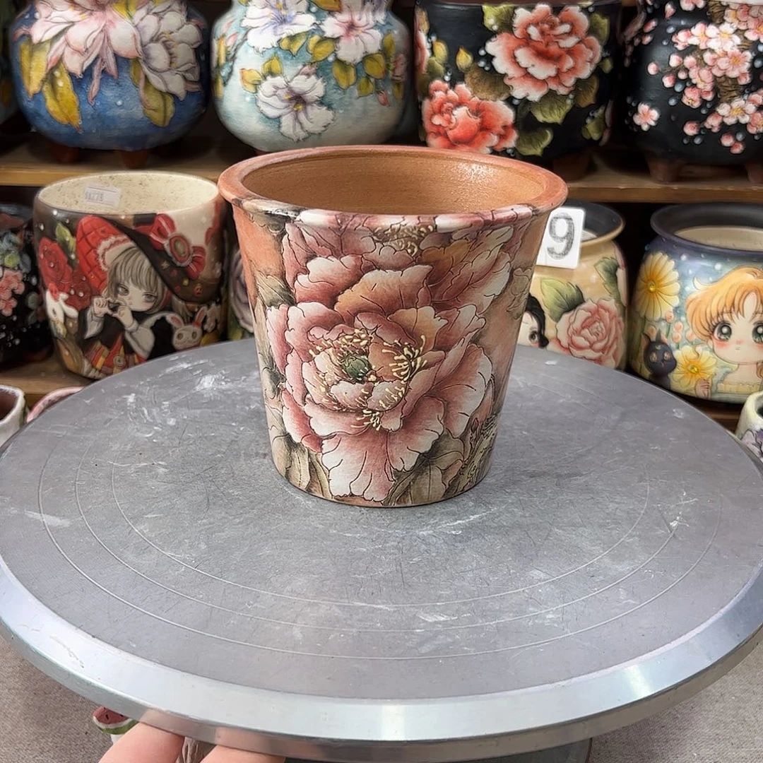 景德镇炫彩手绘口10.5