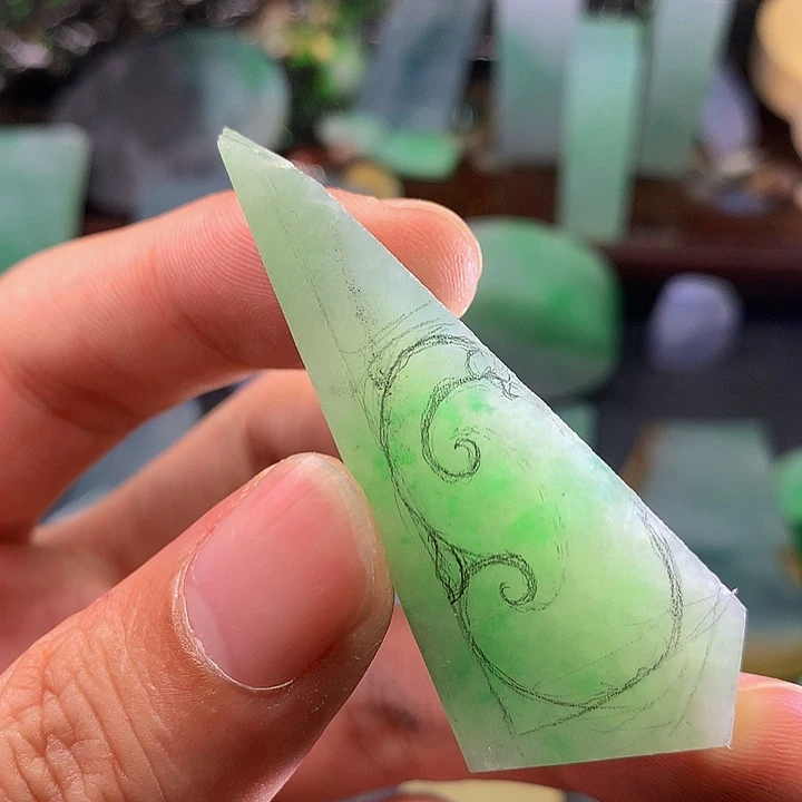 定制翡翠未镶嵌料子