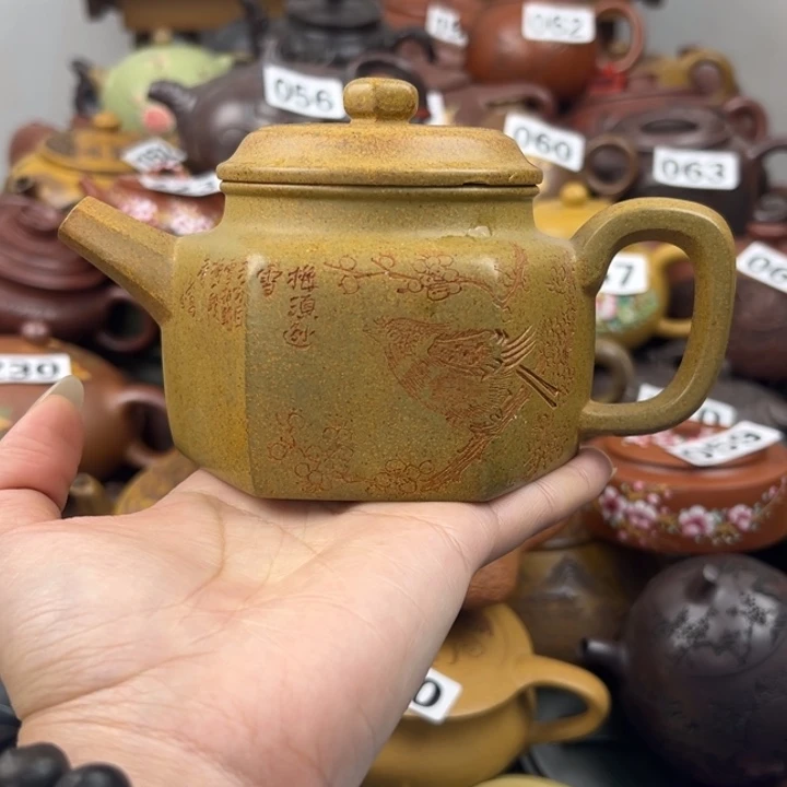 茶壶紫砂盖子磕碰