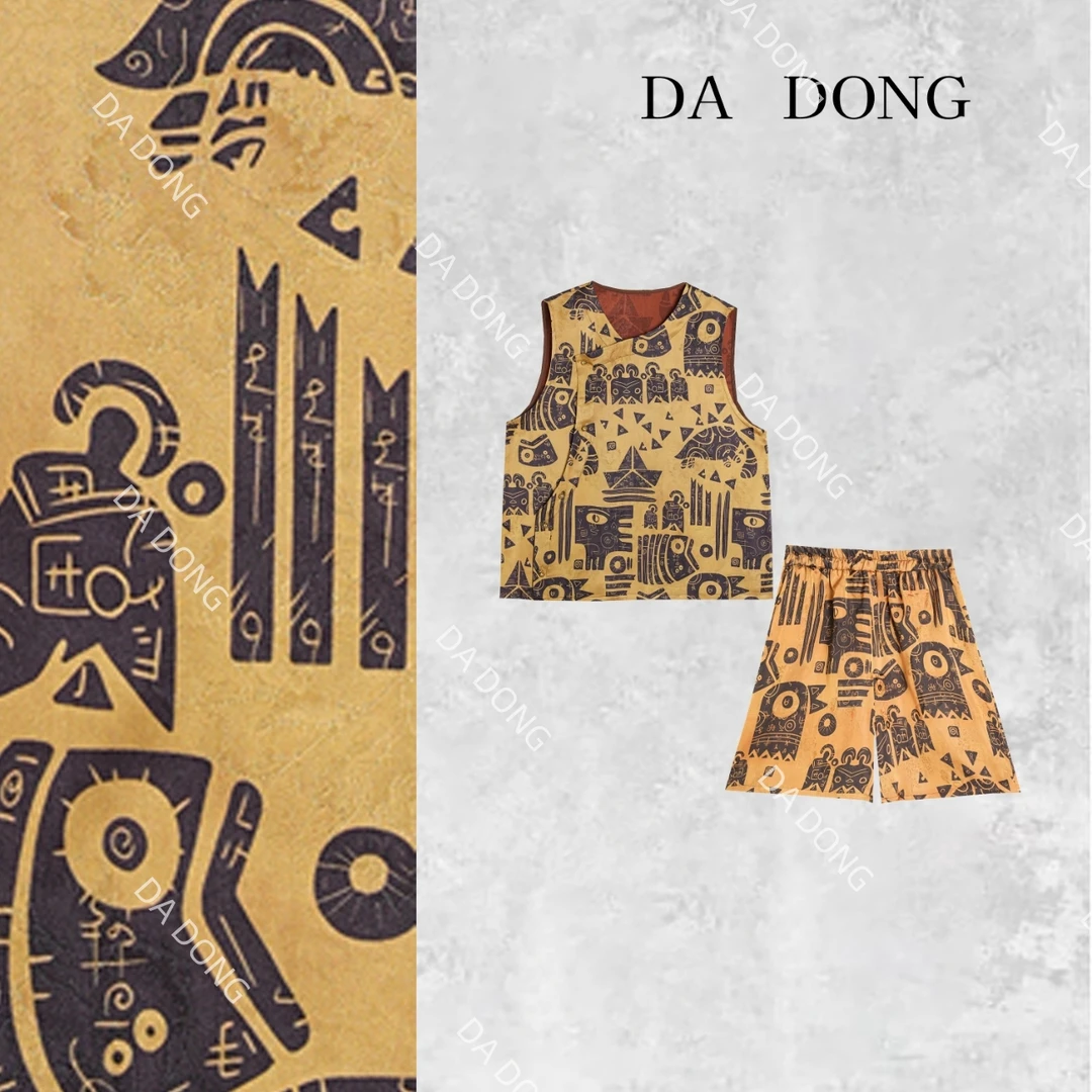 画景--新中式国风气质试百搭小众设计时尚休闲夏季轻奢显瘦套装