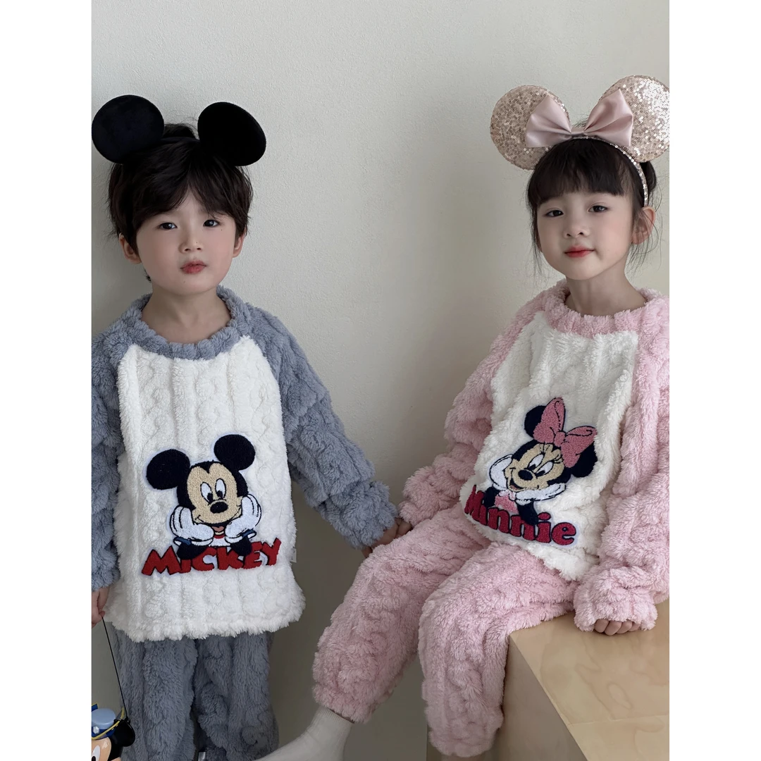 【乔治蓝乔】儿童卡通圆领家居套装1030