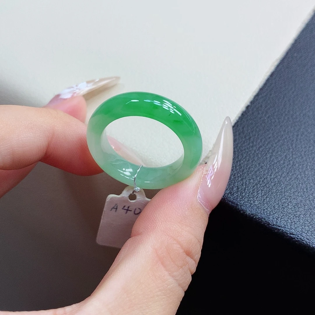 未镶嵌戒指翡翠20号