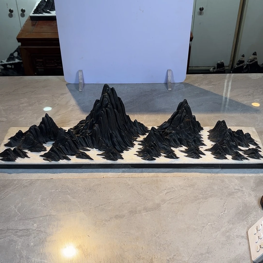 用***5石材灵璧石手工雕刻奇石摆件