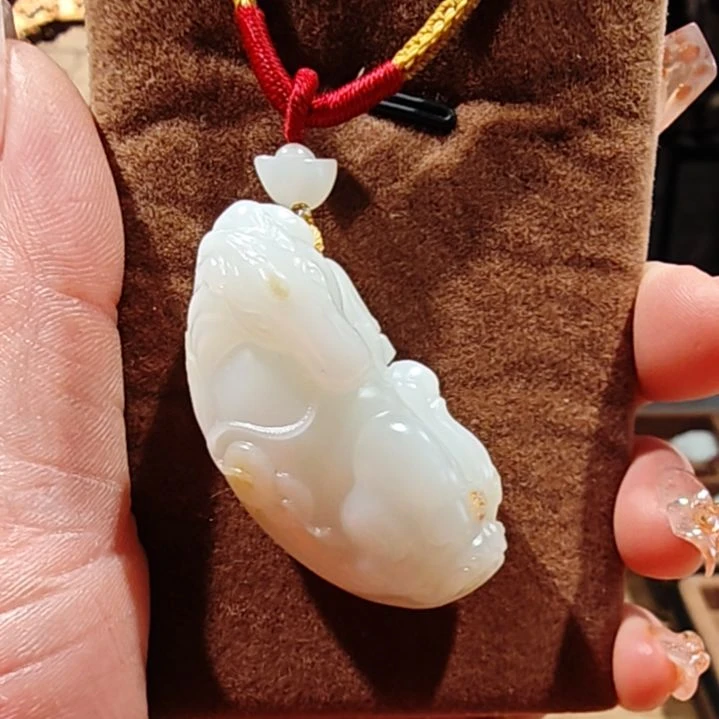 和田玉（糖玉）米达料未镶嵌P****l