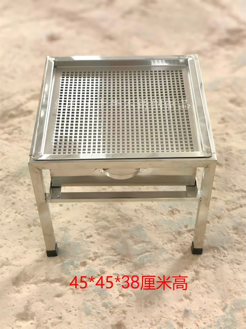 便携式户外不锈钢烧烤炉家用小型烧烤架