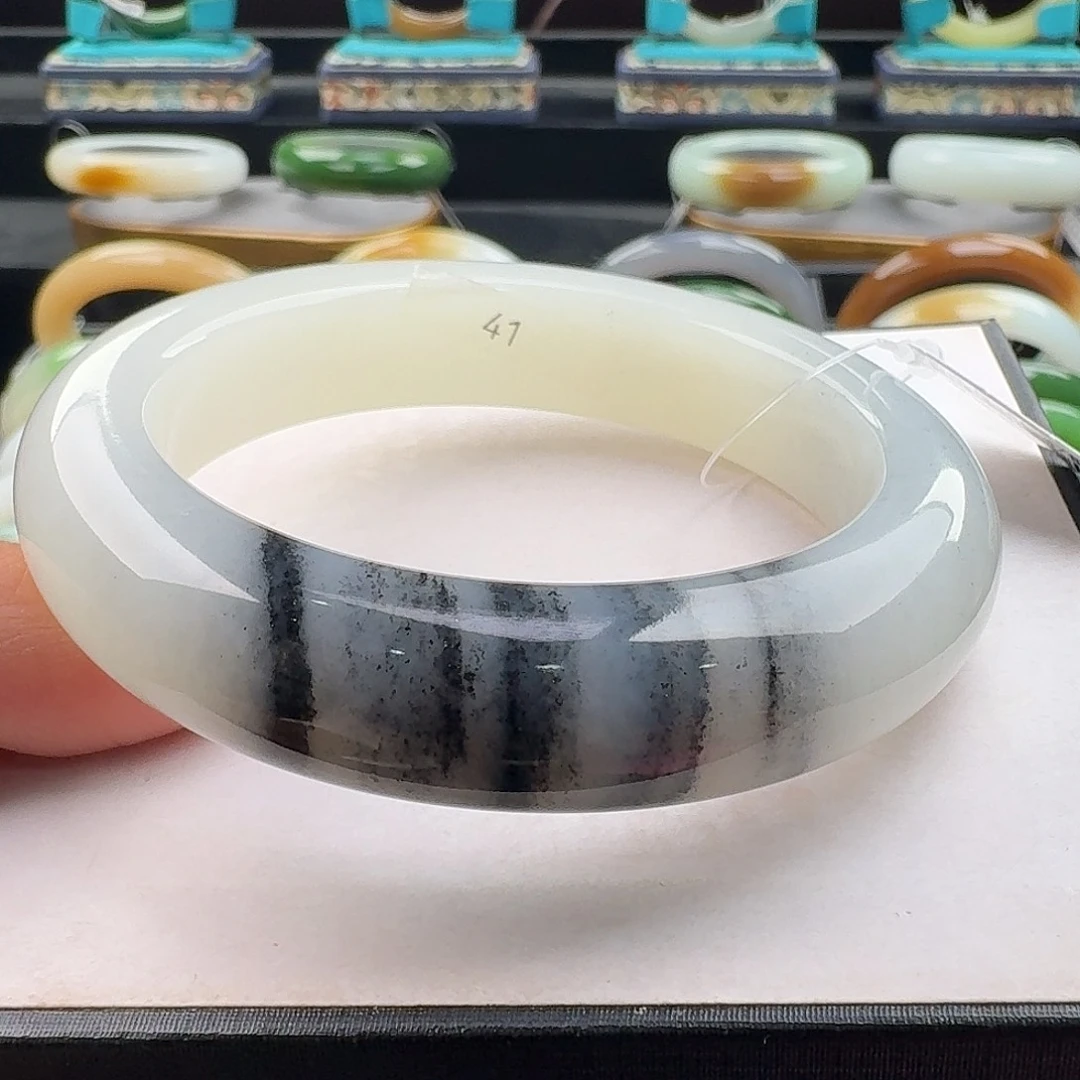 未镶嵌手镯和田玉56.5