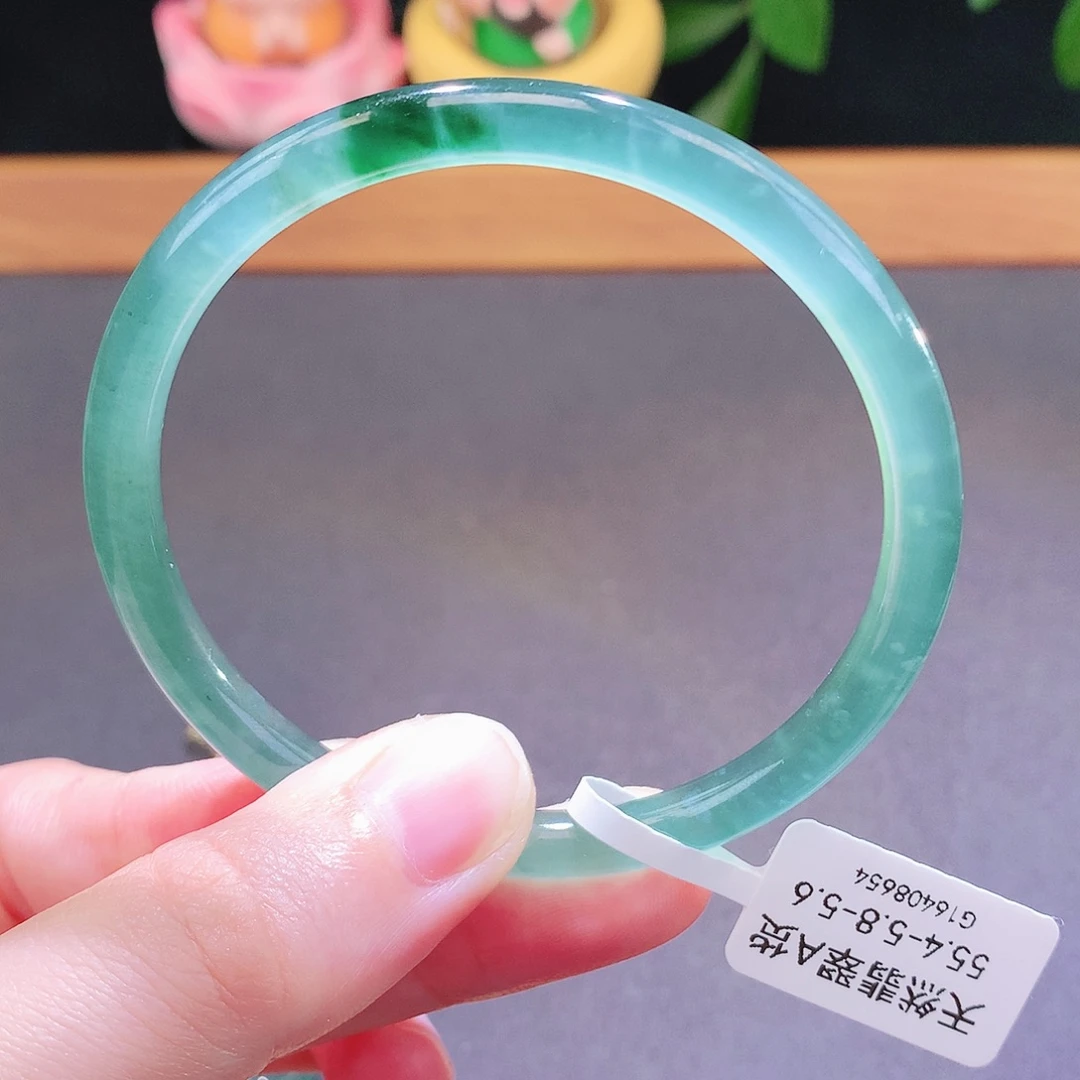 翡翠未镶嵌手镯天然翡翠