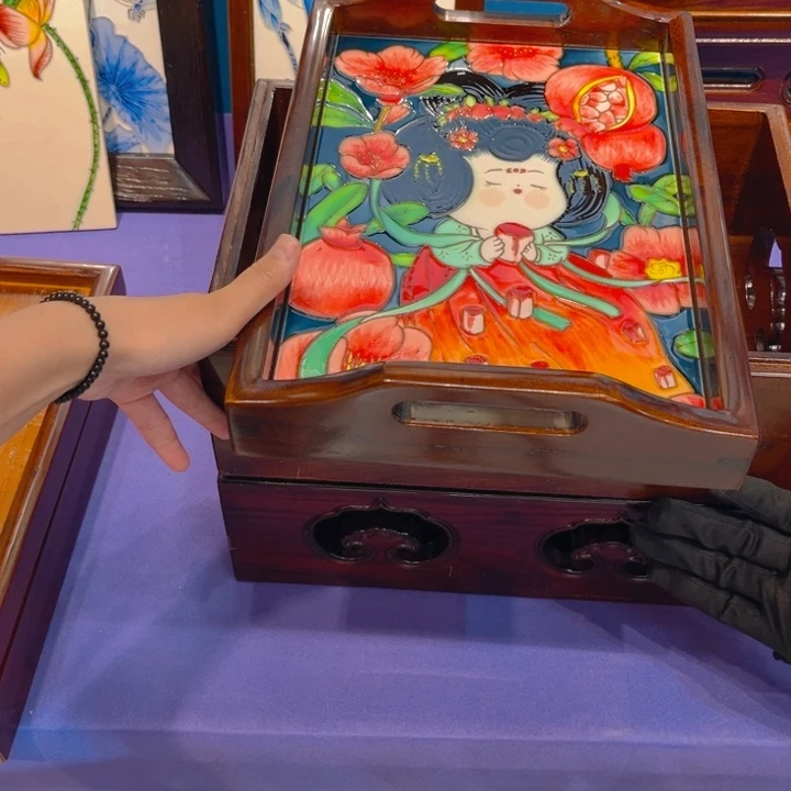 瓷片瓷板画艺术作品