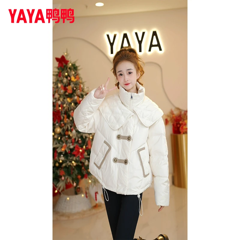 YAYA新款女长袖女士时尚保暖休闲YE3B601145L