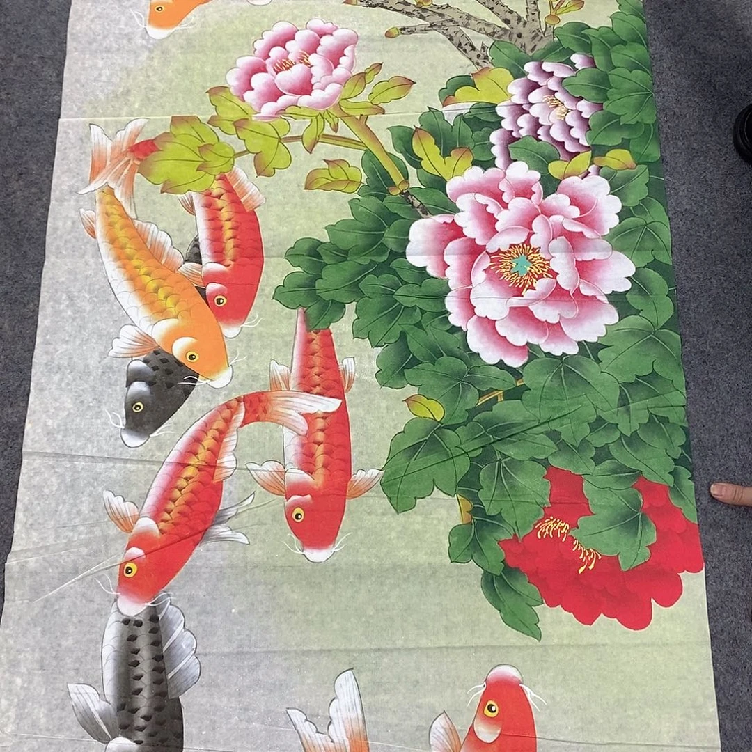 国画国画手绘作品