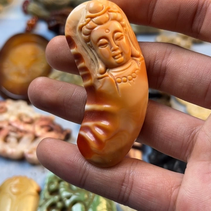陶其他精品手把件摆件
