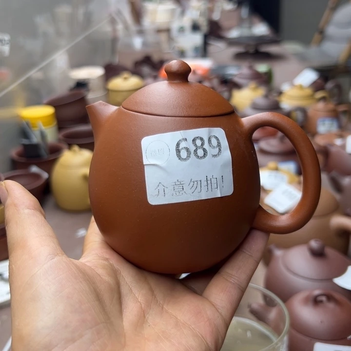 茶壶紫砂小红泥瑕疵260