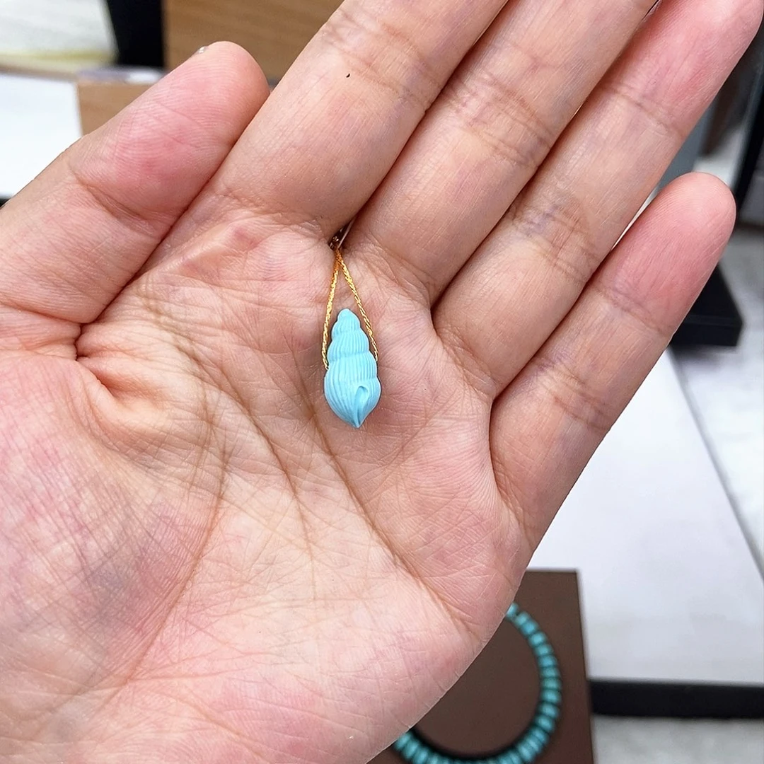 未镶嵌绿松石珠宝奇石