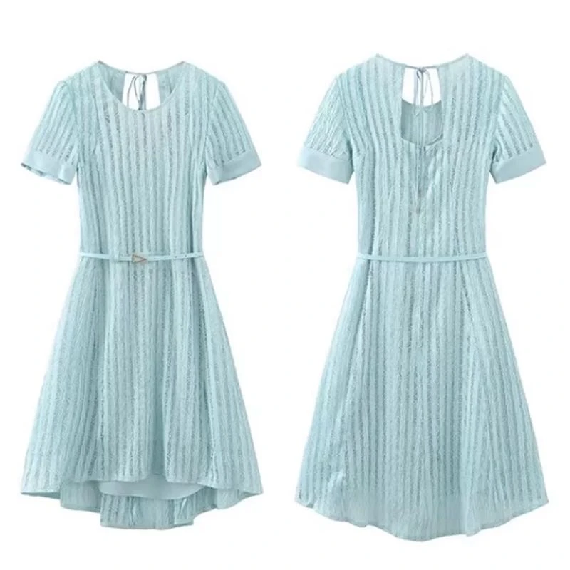 MB薄荷色连衣裙7015（没有腰带）