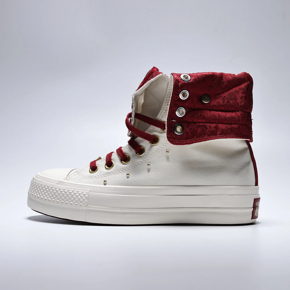 【滔搏联动】converse/匡威双旦礼女子高帮系带帆布鞋A19074C