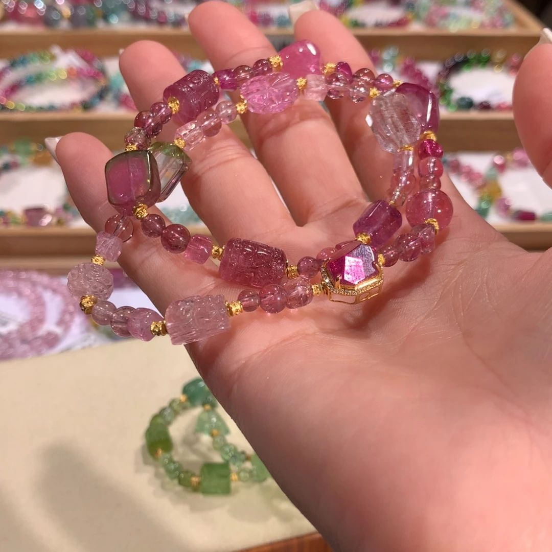 碧玺多样性发货一件未镶嵌大****。