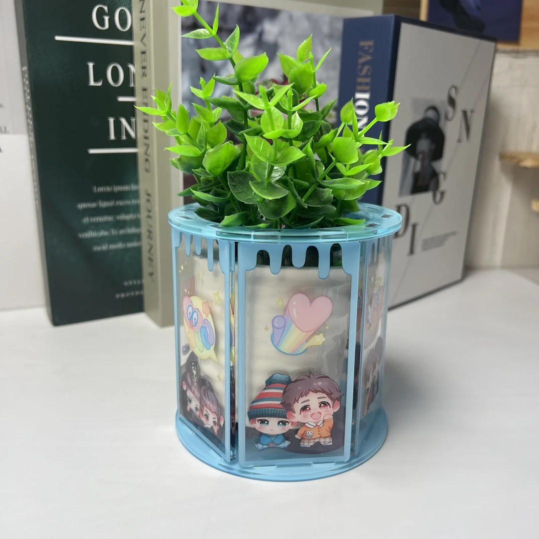 <旋转笔筒>爱豆明星大合集桌面摆件礼物少年