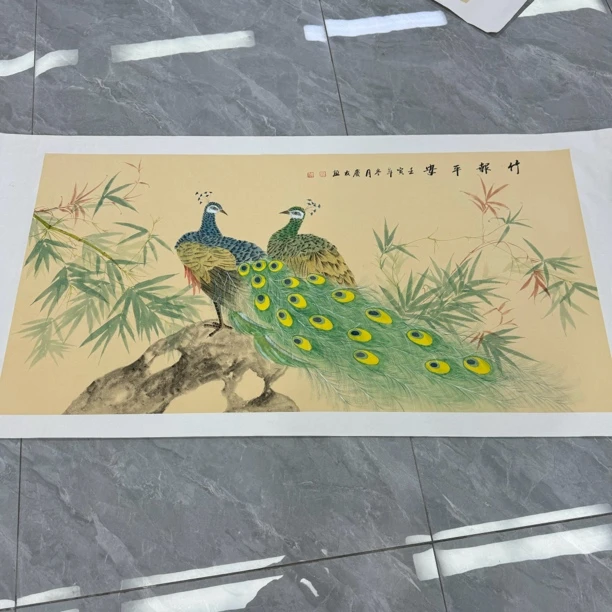 李老师花鸟绘画作品