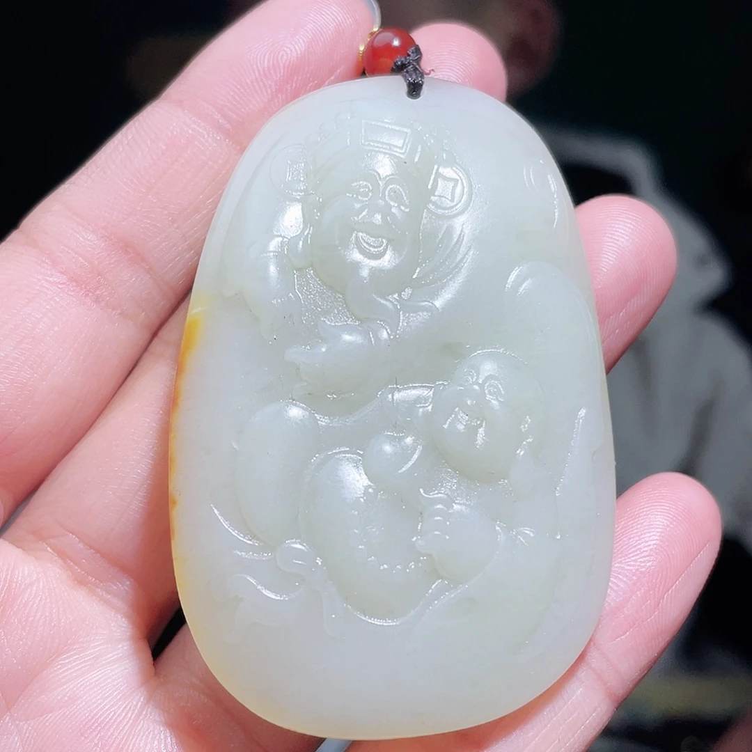 和田玉颈饰未镶嵌