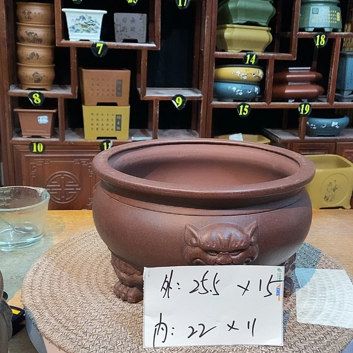 紫砂花盆紫砂花盆