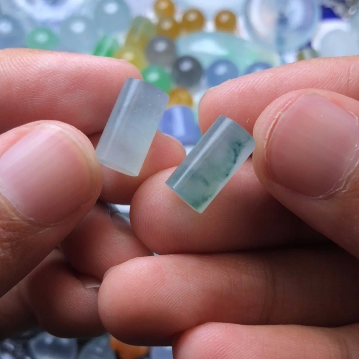 未镶嵌定制翡翠霏*雨挂件