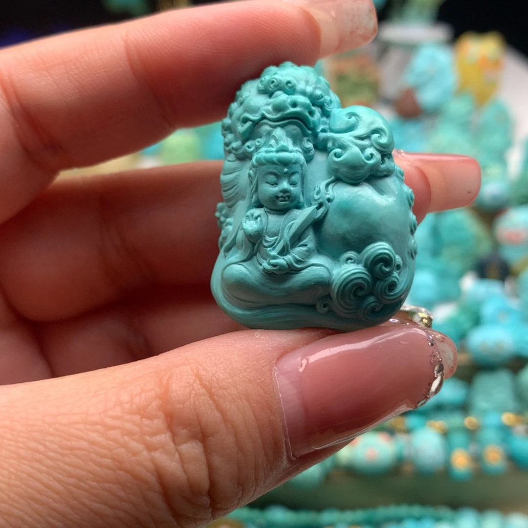 我***神绿松石未镶嵌单品