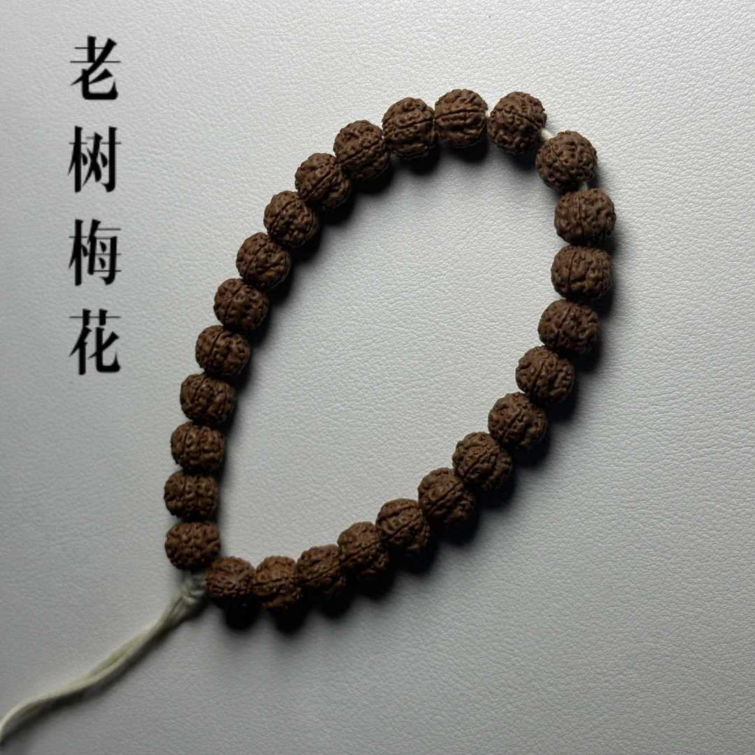 【定制·老树梅花】梅花 花王 满肉爆肉梅花小金刚菩提手串