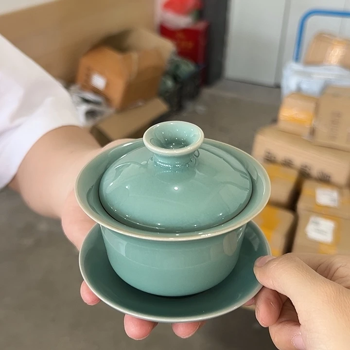 小米茶器龙泉青瓷