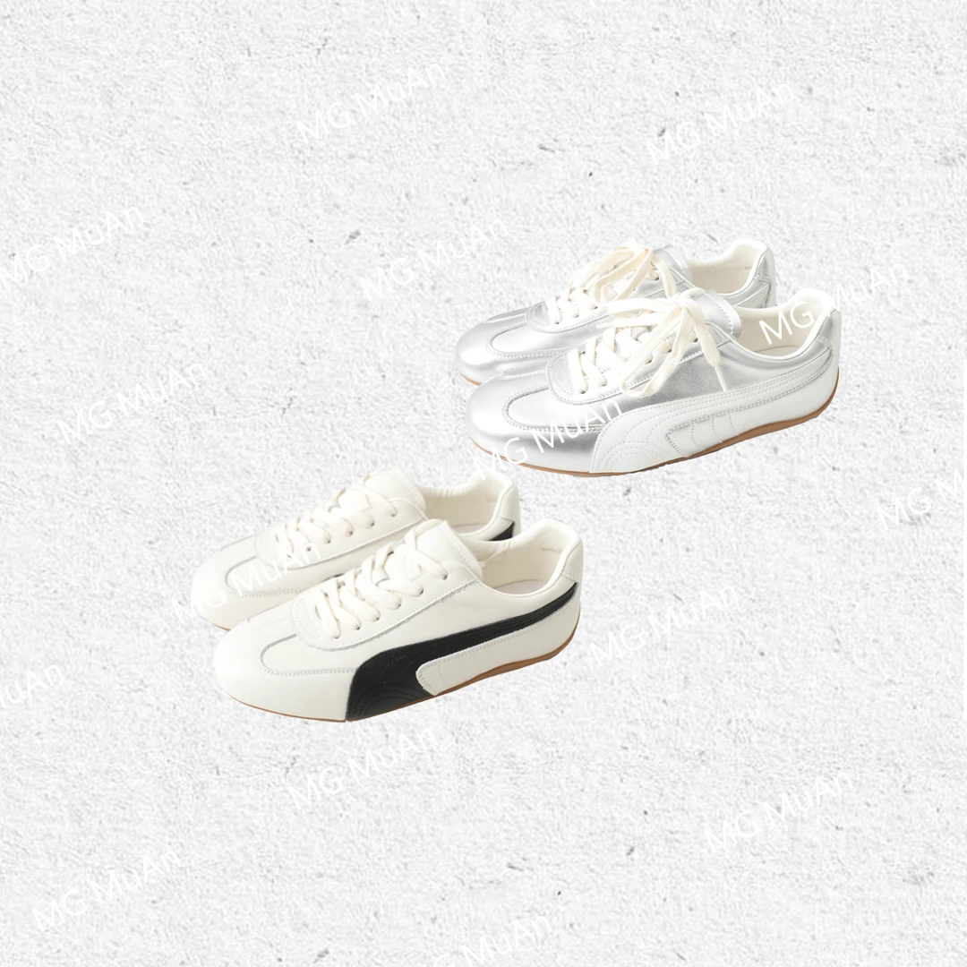 木岸【极简德训鞋】MUAN定制简约高级百搭运动鞋德训女LL-985-177A