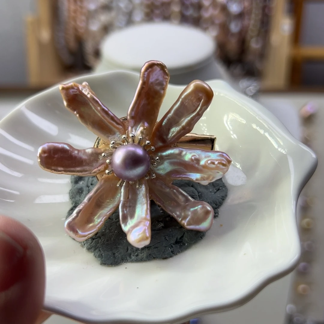 手绳合金淡水珍珠