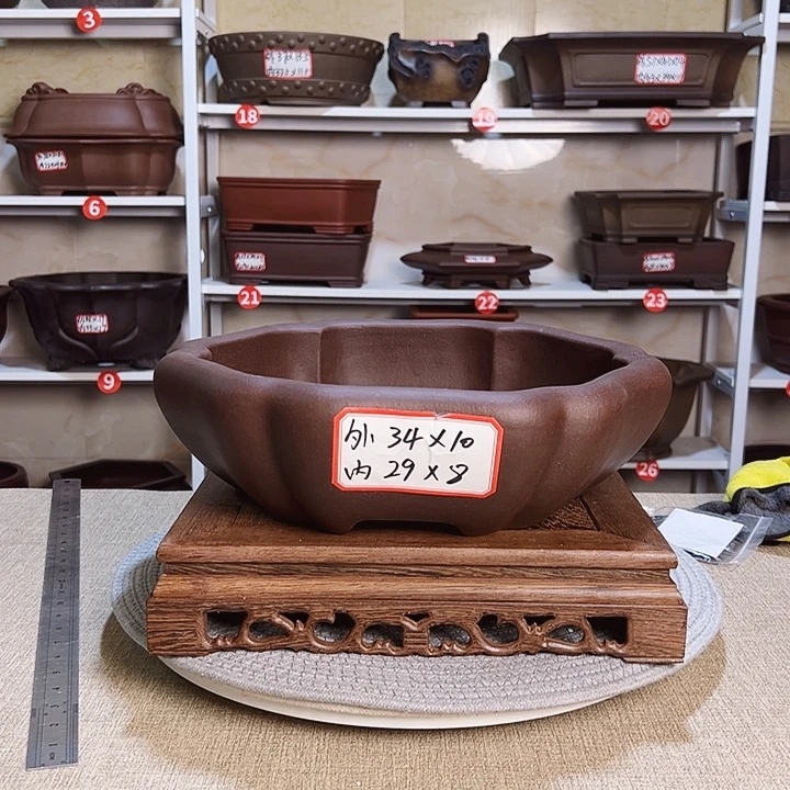 红陶紫砂花盆等都