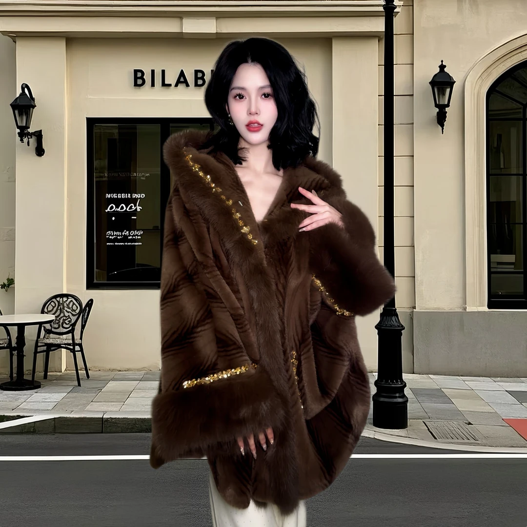 亚町家原创外套2956气质轻奢时尚设计师中长款冬季女士